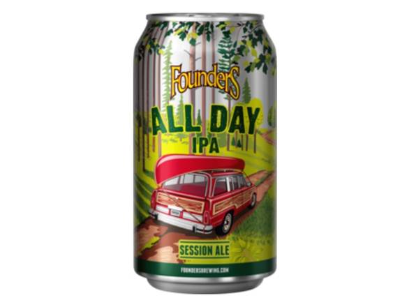 Order Founders All Day IPA - 15x 12oz Cans food online from Cardinal Wine & Spirits store, Gurnee on bringmethat.com