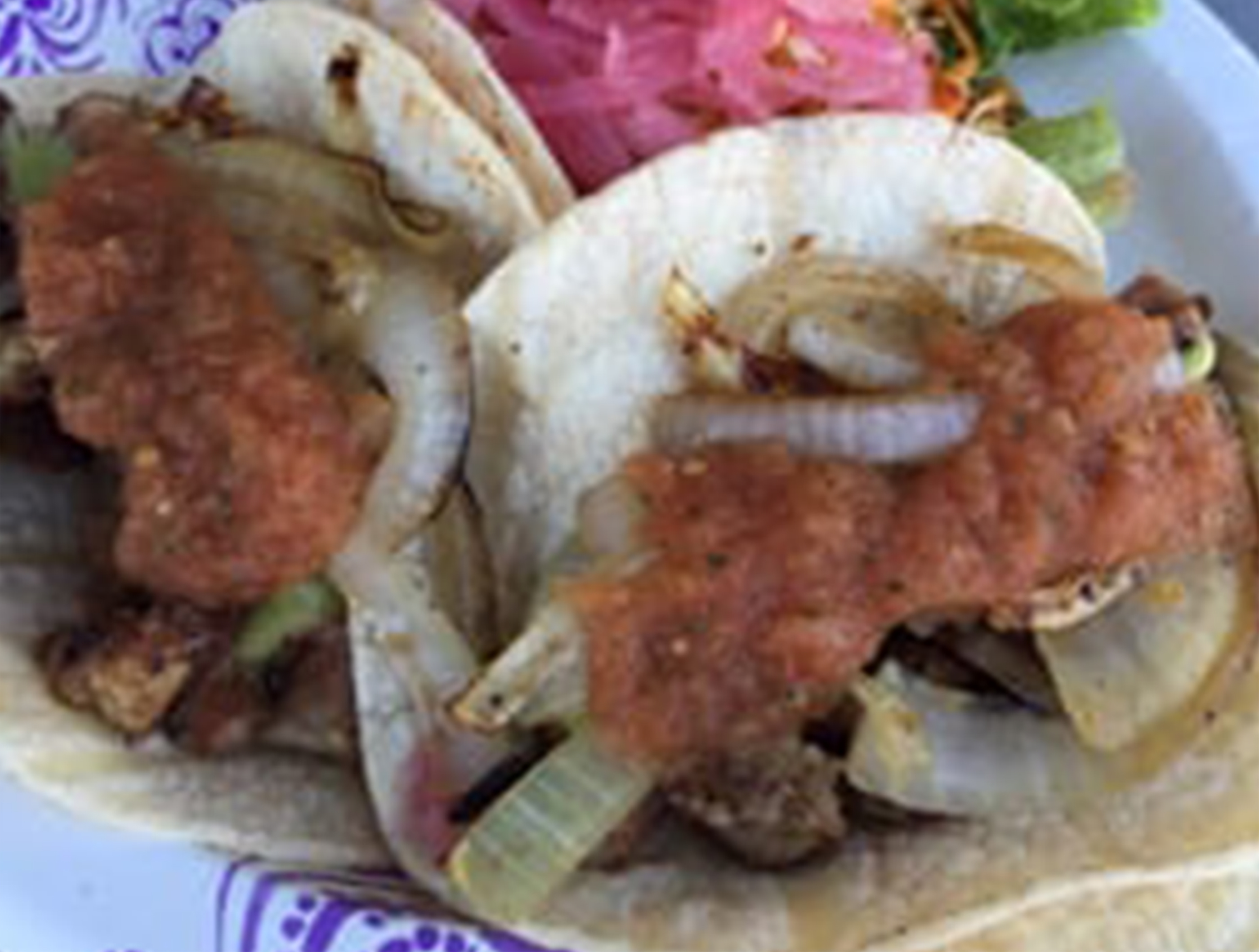 Order Poc-Chuk Tacos food online from La Flor De Yucatan store, Los Angeles on bringmethat.com