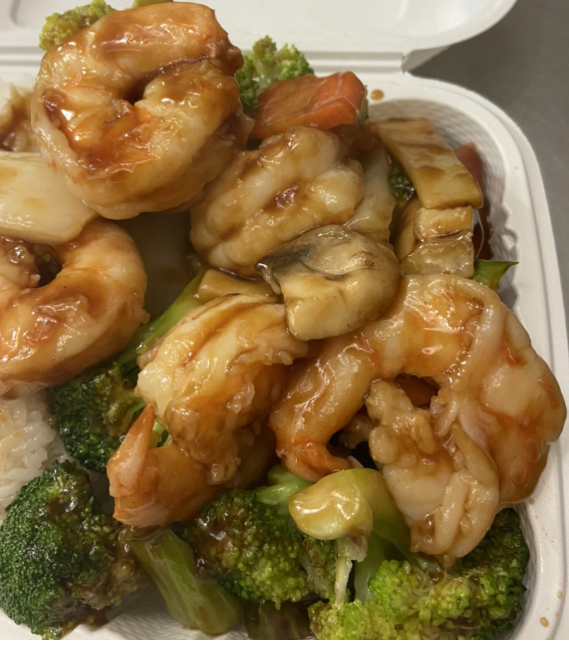 Order 77. Szechuan Shrimp food online from New Jin Xin store, Brooklyn on bringmethat.com