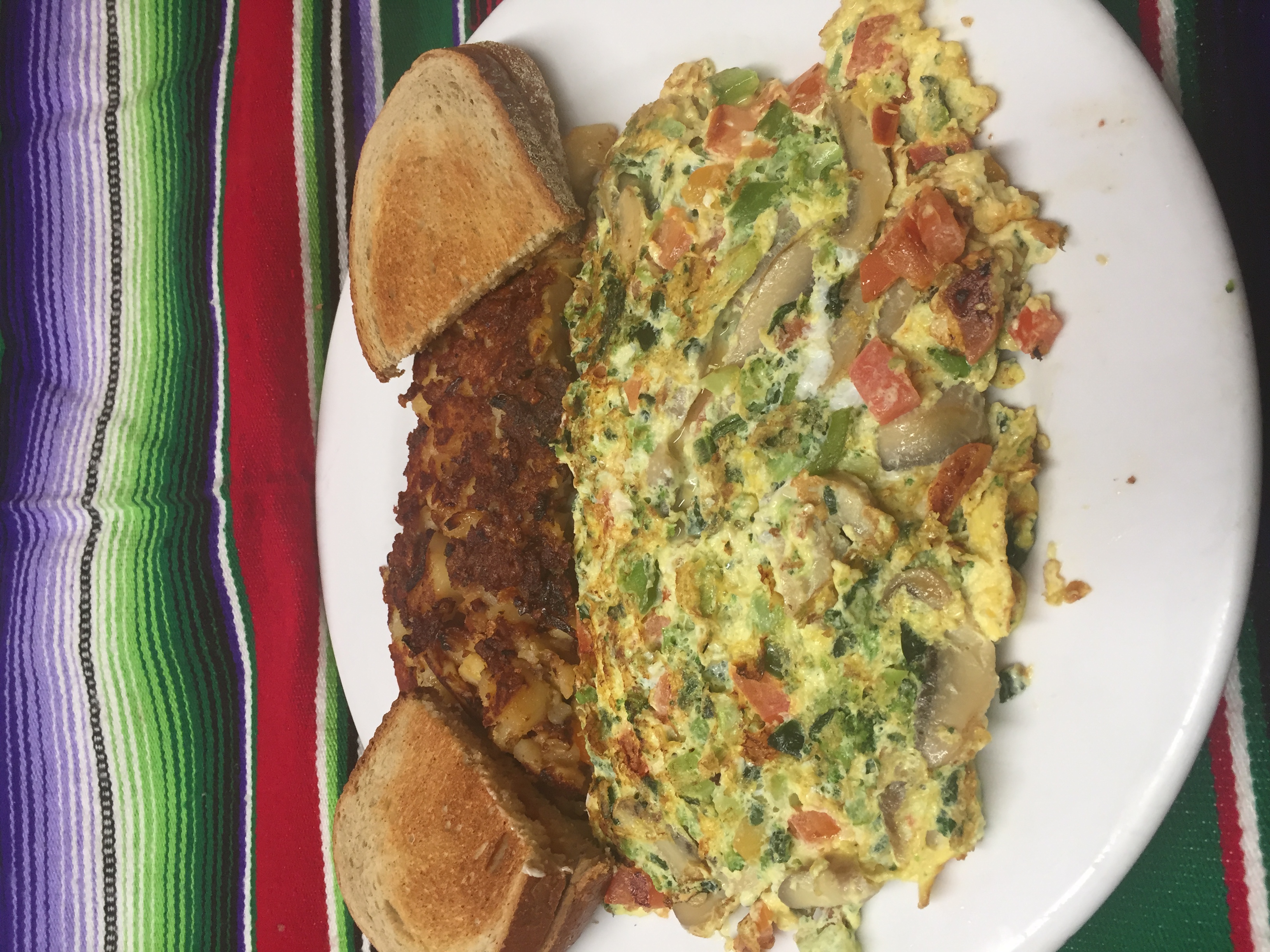 Order Western Omelette food online from Montes Cafe store, Seaside Heights on bringmethat.com
