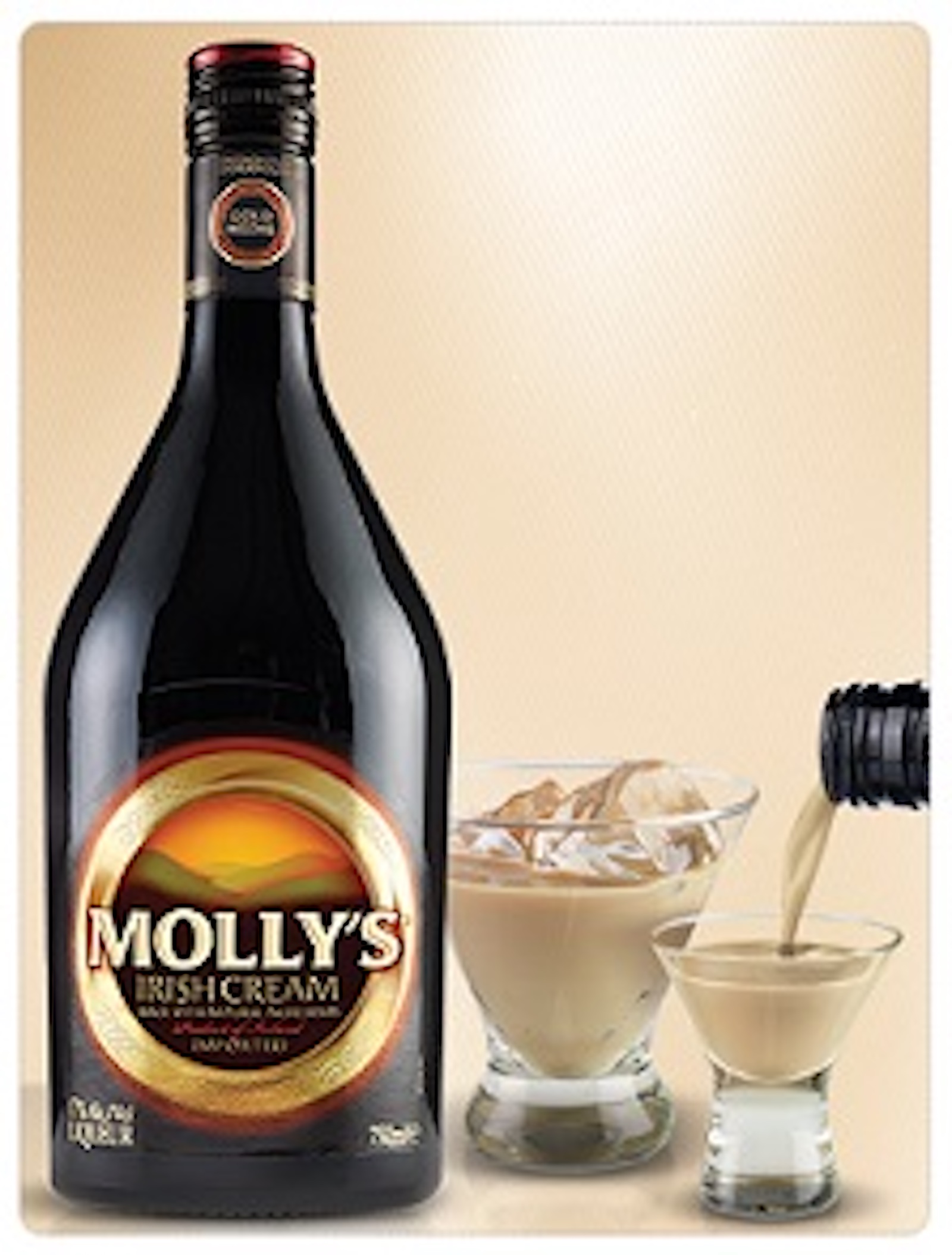Order Molly's, Irish Cream Liqueur.  750ML SALE....SALE....SALE...... food online from Shamrock Wines & Liquors store, Bronx on bringmethat.com