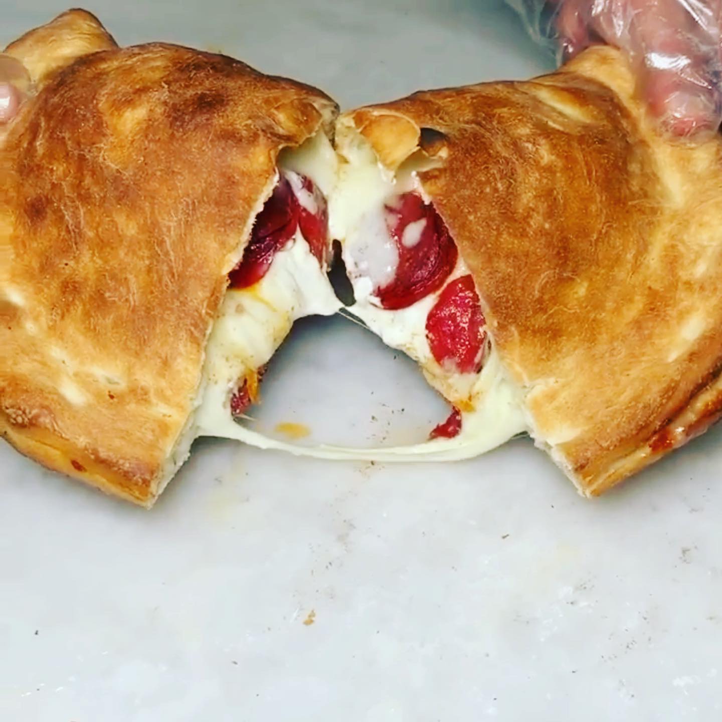 Order Pepperoni Calzone food online from Napoli Pizza store, Miamisburg on bringmethat.com