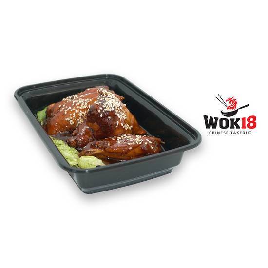 Order Sesame wings food online from Wok 18 store, Teaneck on bringmethat.com
