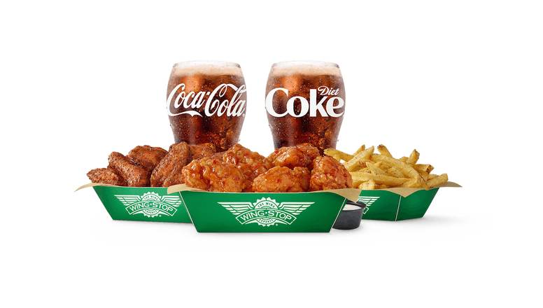 Order 15pc Meal for 2 food online from Wingstop store, Nacogdoches on bringmethat.com
