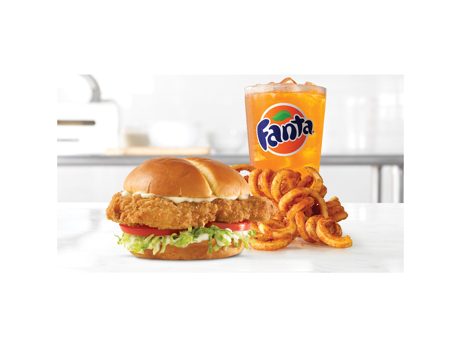 Order Classic Crispy Chicken Sandwich food online from Arby store, Winchester on bringmethat.com