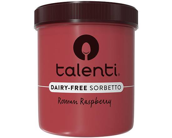 Order Talenti Roman Raspberry Sorbetto 16 oz food online from The Ice Cream Shop store, Los Angeles on bringmethat.com