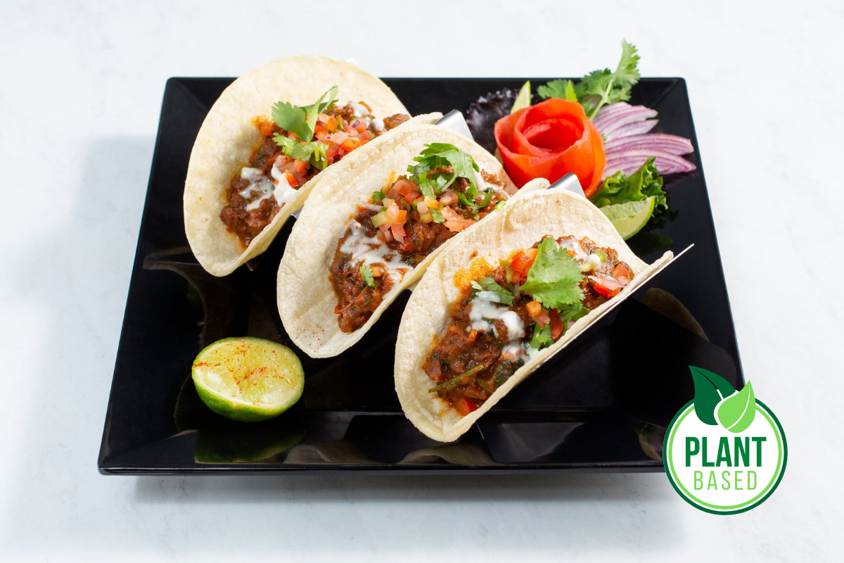 Order 30. Plant-Based Kheema Tacos (3 pcs) food online from Tulsi Indian Eatery store, Los Angeles on bringmethat.com