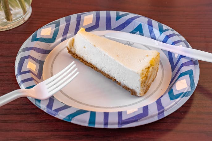 Order Cheesecake food online from LA Pizza store, Victorville on bringmethat.com