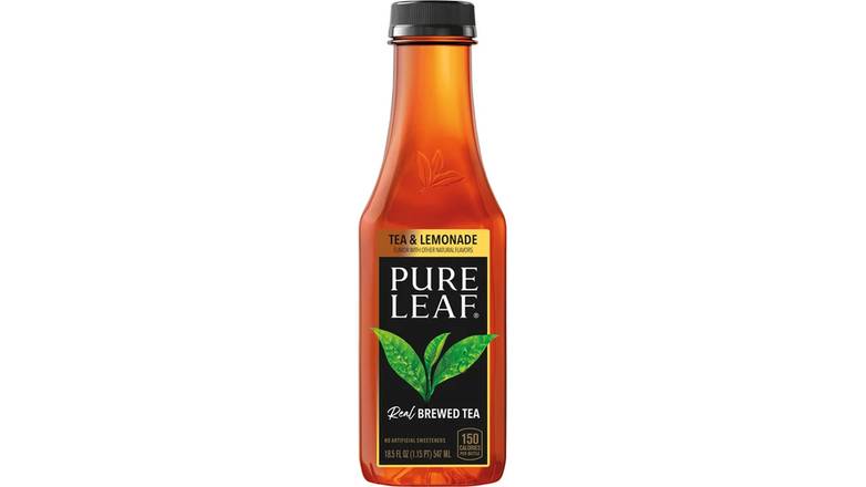 Order Pure Leaf Real Brewed Tea Tea & Lemonade food online from Trumbull Mobil store, Trumbull on bringmethat.com