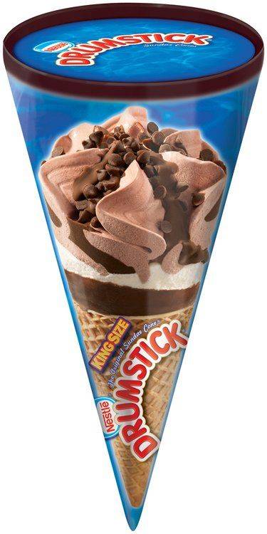 Order Nestle Drumstick, King Size Triple Chocolate Ice Cream food online from Exxon Food Mart store, Port Huron on bringmethat.com