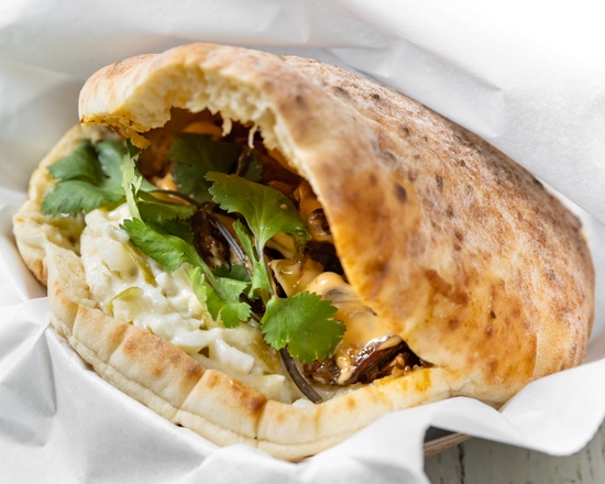 Order Pulled Pork Pita food online from Taboonette store, New York on bringmethat.com
