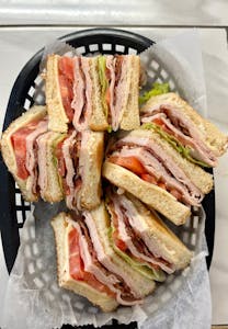 Order **CLUB ** Turkey BLT food online from Little Creek Grill store, Dover on bringmethat.com