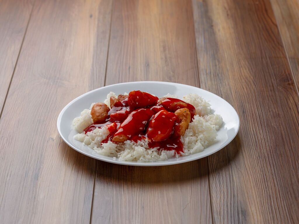 Order 42. Sweet and Sour Chicken food online from Everspring Chinese Restaurant store, Baltimore on bringmethat.com
