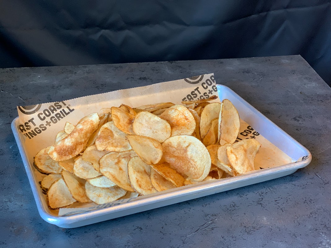 Order Side of Freshly Sliced Potato Chips food online from East Coast Wings + Grill store, High Point on bringmethat.com