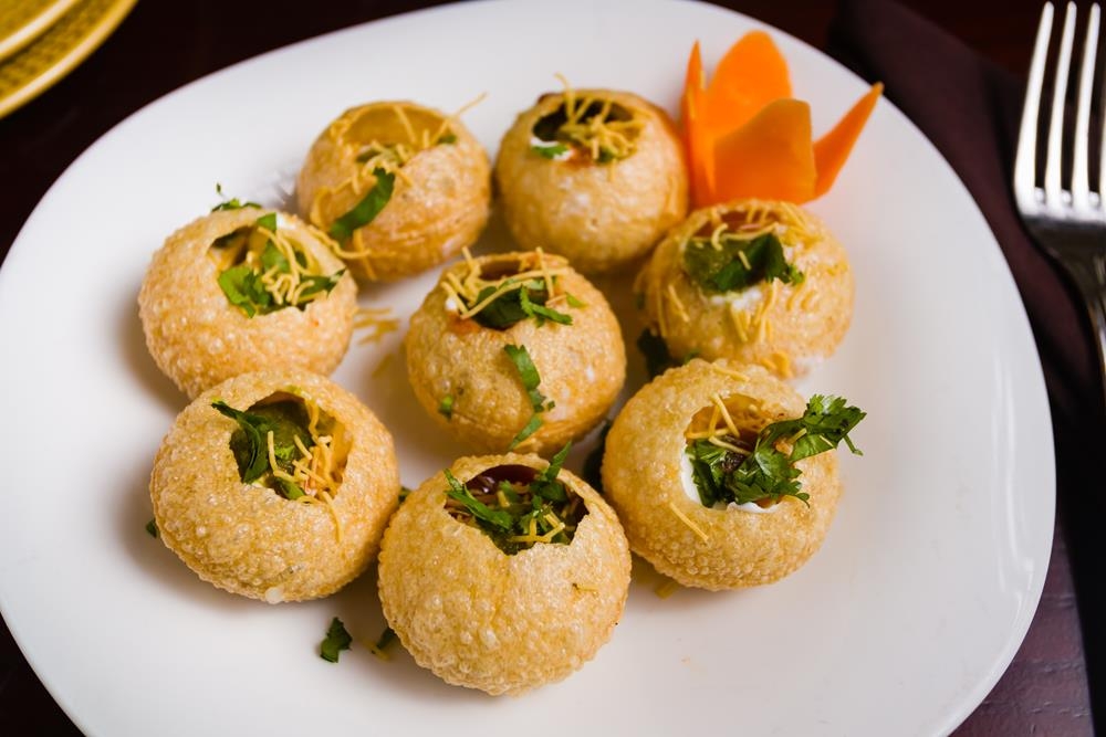 Order Batata Sev Puri food online from Dhaba indian cuisine store, New York on bringmethat.com