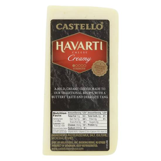 Order Denmark's Finest Havarti 8oz food online from Everyday Needs by Gopuff store, Los Angeles on bringmethat.com