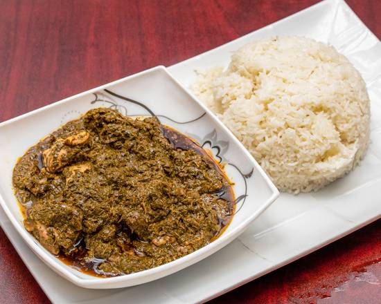 Order Cassava Leaf with Rice food online from Le Mandingue store, Upper Darby on bringmethat.com