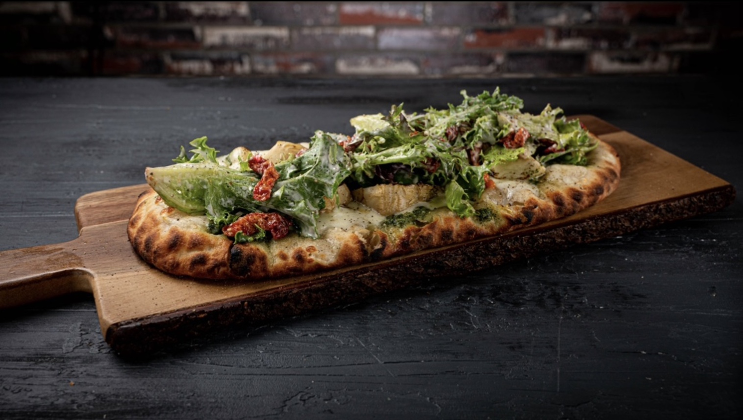 Order Mykonos Pizza food online from Modern Greek And Salad Bar store, Dearborn on bringmethat.com
