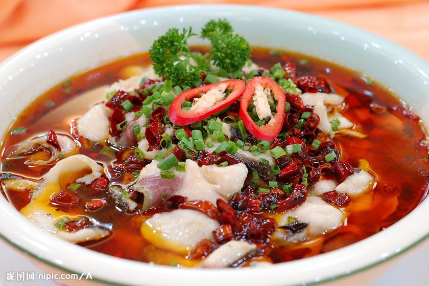 Order Fish Filets in Hot Chili Oil 水煮鱼  food online from Hunan Gate store, Arlington on bringmethat.com
