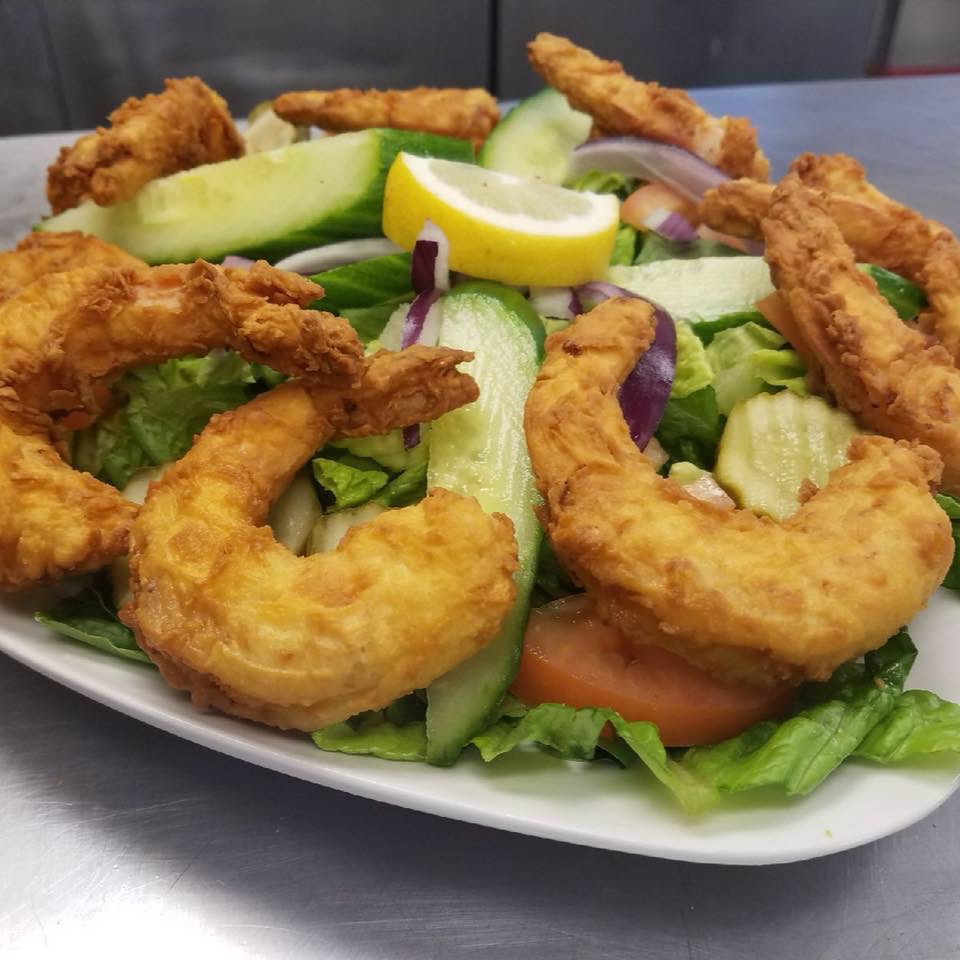 Order Shrimp Salad food online from Sam Southern Eatery store, Springfield on bringmethat.com