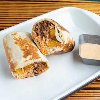 Order Arroz Tapado Burrito food online from A Taco By Divino store, Miami Springs on bringmethat.com