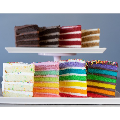 Order 4-pack Cake Slice food online from Carlo's Bakery store, Bloomington on bringmethat.com
