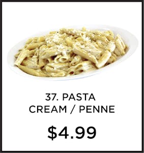 Order 37. Pasta Cream / Penne food online from Mystic Grill store, La Mesa on bringmethat.com