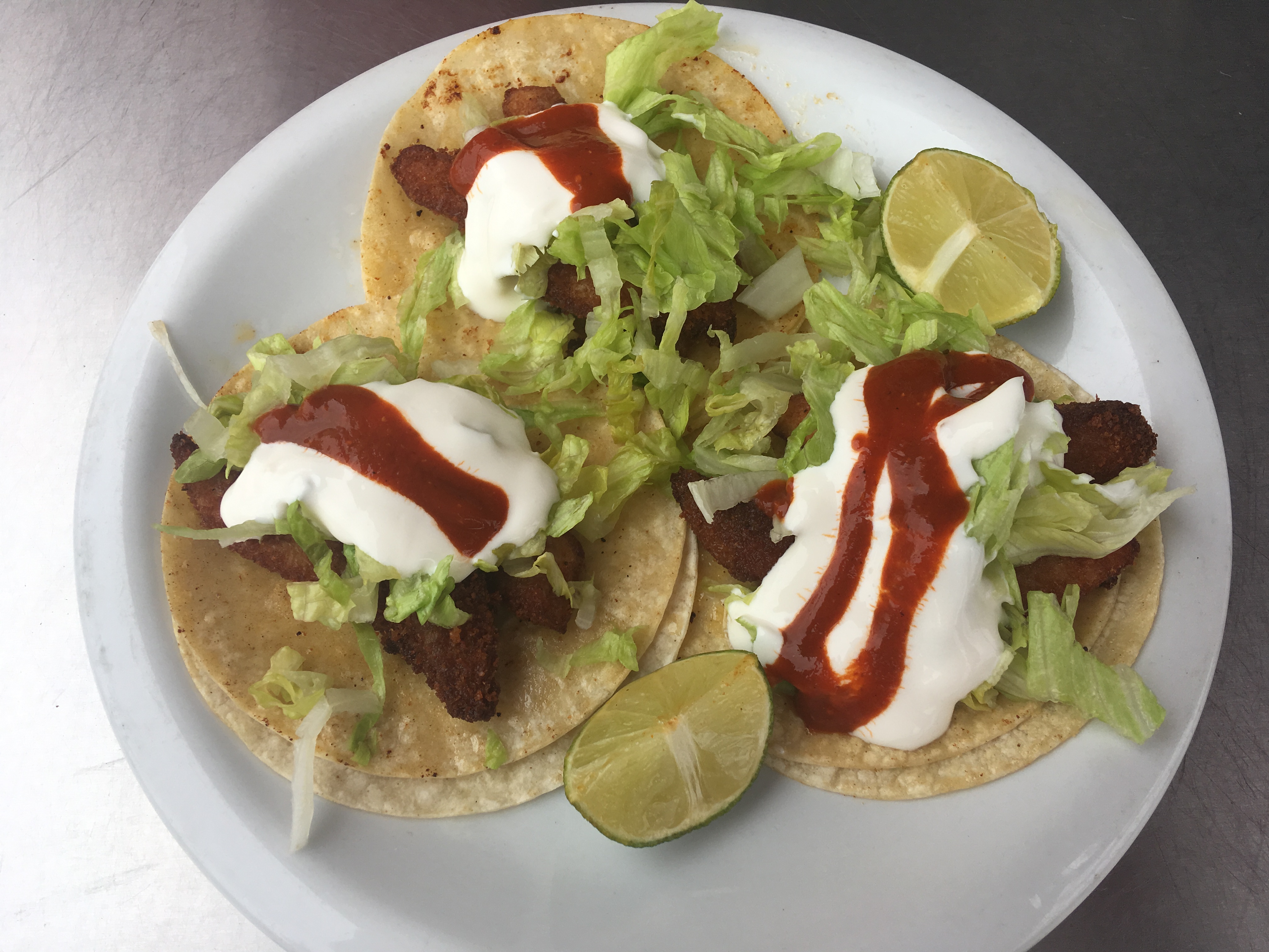 Order Tacos de Pescado food online from Mex Peru Gipsy store, Los Angeles on bringmethat.com