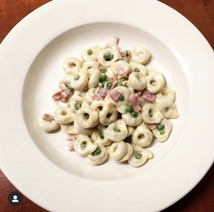 Order Tortellini with Prosciutto and Peas food online from Polpette 71 store, New York on bringmethat.com