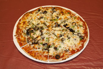 Order P2 - 10" Traditional Za food online from The Veghead store, Loveland on bringmethat.com