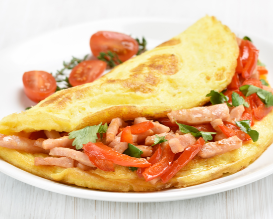 Order The Sausage and Cheese Omelette food online from The Pancake Snob store, Malvern on bringmethat.com