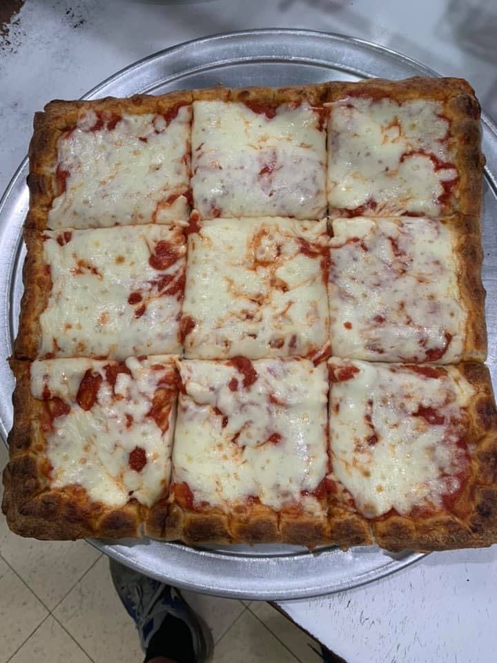 Order Sicilian Pizza - Pizza food online from Rosario Pizza store, Bordentown on bringmethat.com