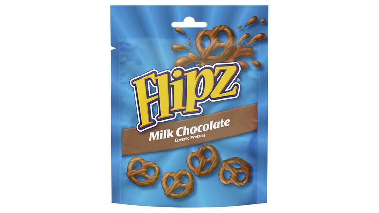 Order Flipz Milk Chocolate Covered Pretzels food online from Riverside Sunoco store, Westport on bringmethat.com