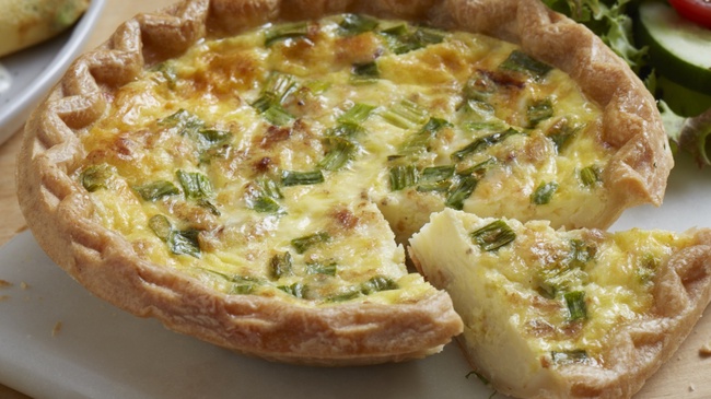 Order Brkfast Quiche Lorraine food online from Mimis Cafe store, Antioch on bringmethat.com
