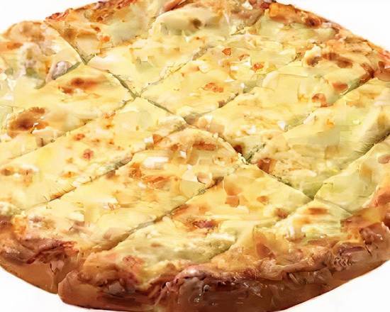 Order Triple Cheese Bread food online from Happy's Pizza store, Detroit on bringmethat.com