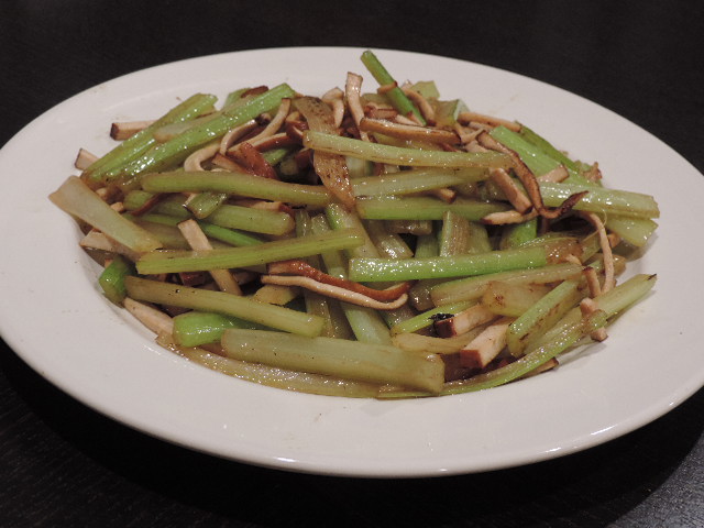 Order D6. Celery with Dry Bean Curd food online from Icho Izakaya Fusion Cuisine store, Temple City on bringmethat.com