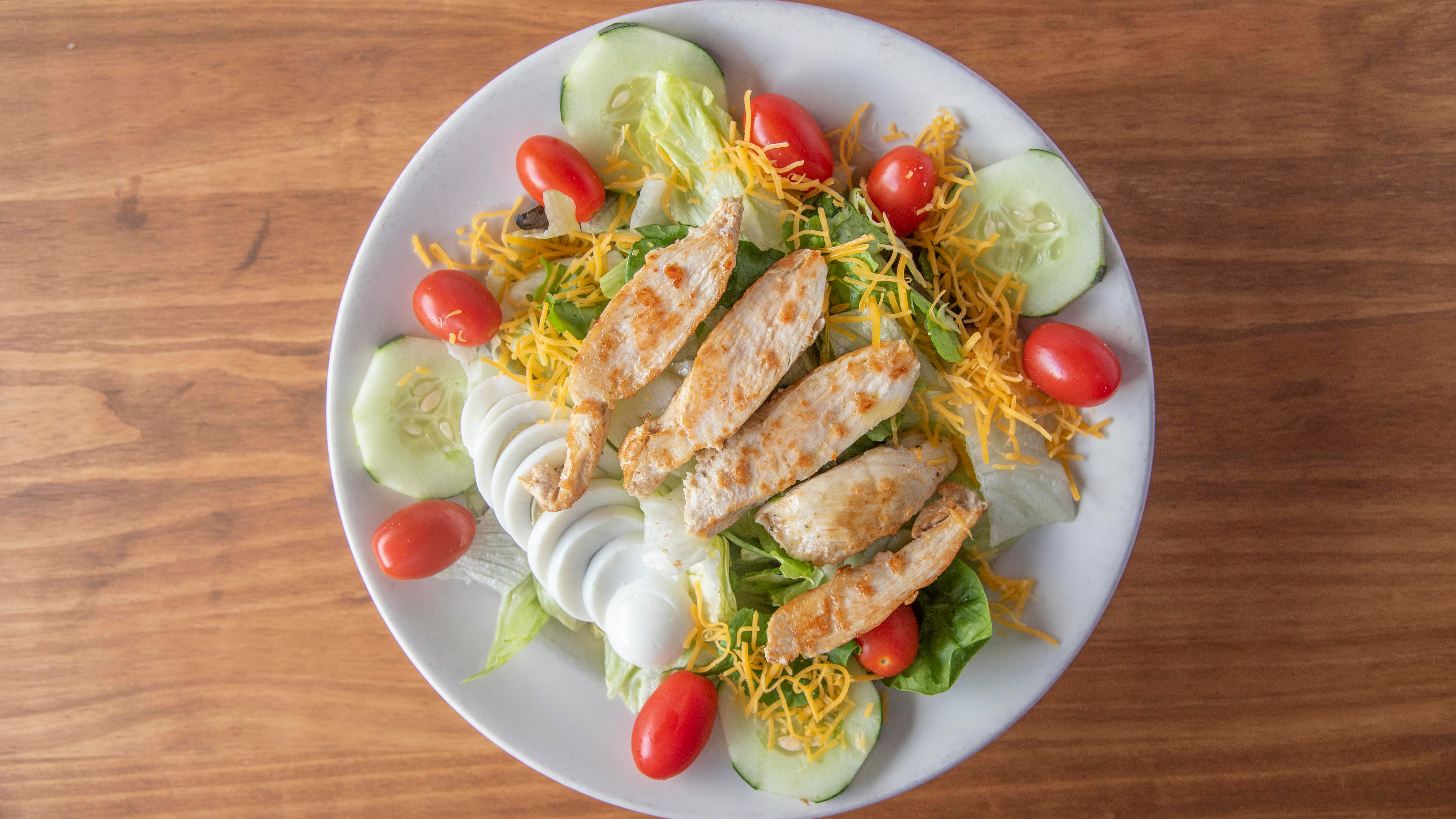 Order Chicken Salad food online from John's Diner store, New Cumberland on bringmethat.com