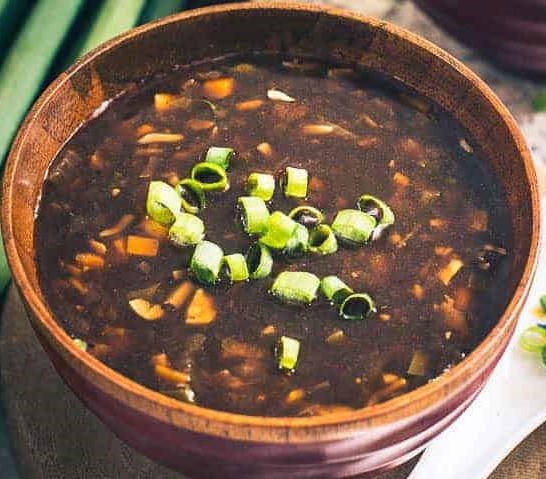 Order Hot and Sour Soup food online from Malgudi Veg store, Ashburn on bringmethat.com