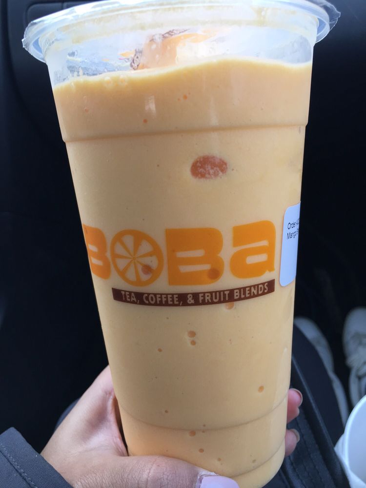 Order Mango Smoothie food online from I Heart Boba store, Spring on bringmethat.com