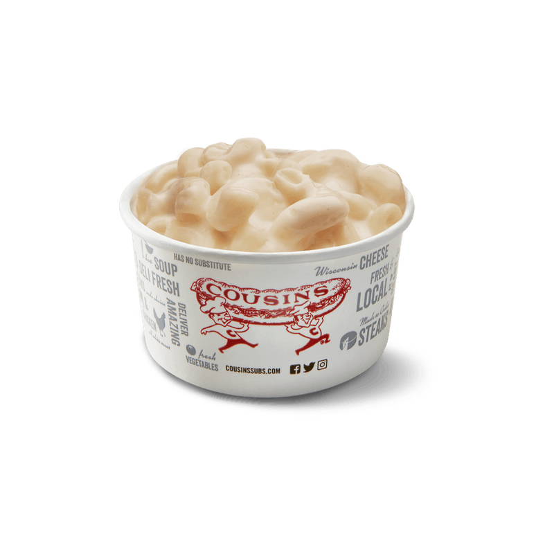 Order Bowl of Wisconsin Mac & Cheese food online from Cousins Subs store, Crown Point on bringmethat.com