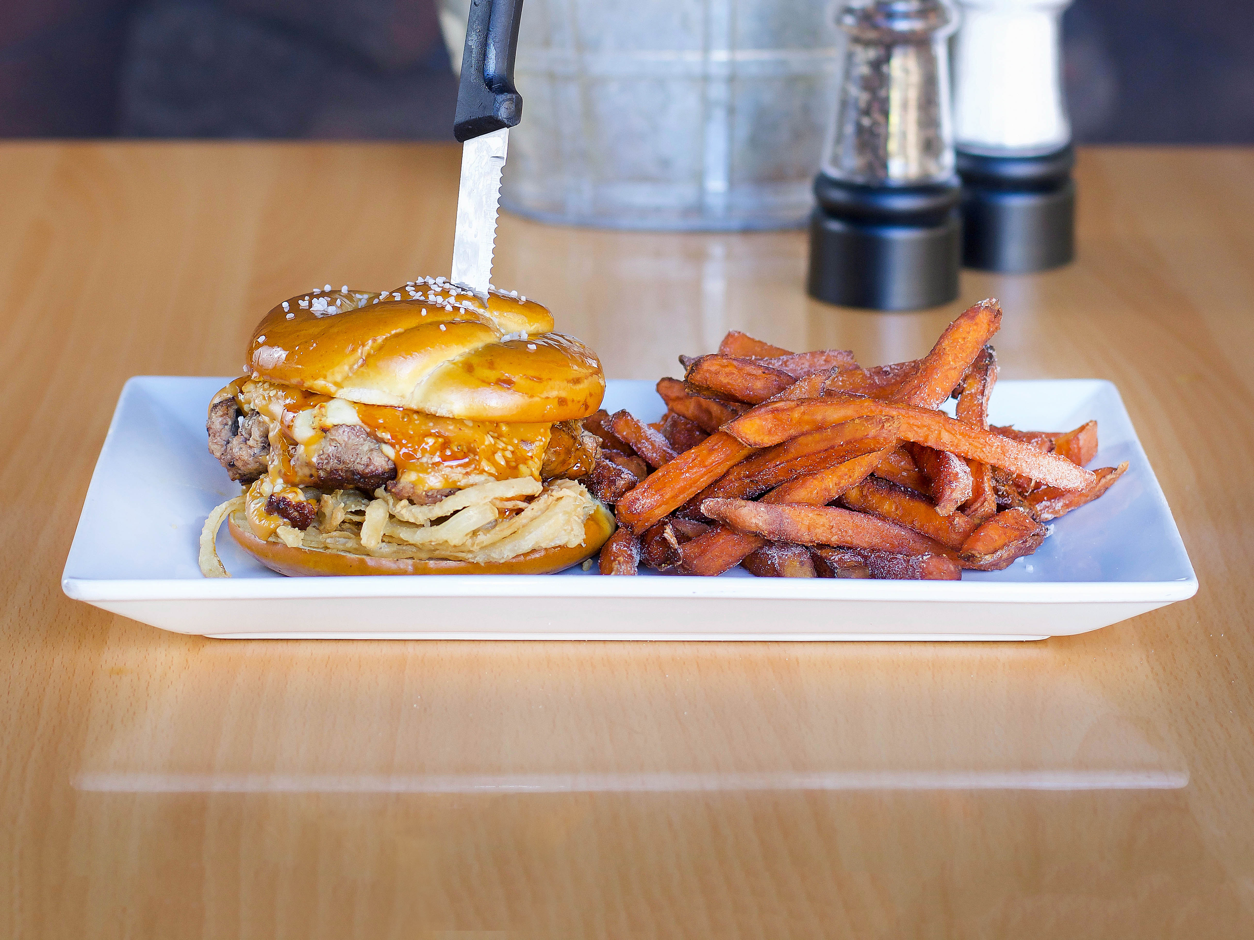 Order Whiskey Burger food online from Up A Creek store, Warren on bringmethat.com