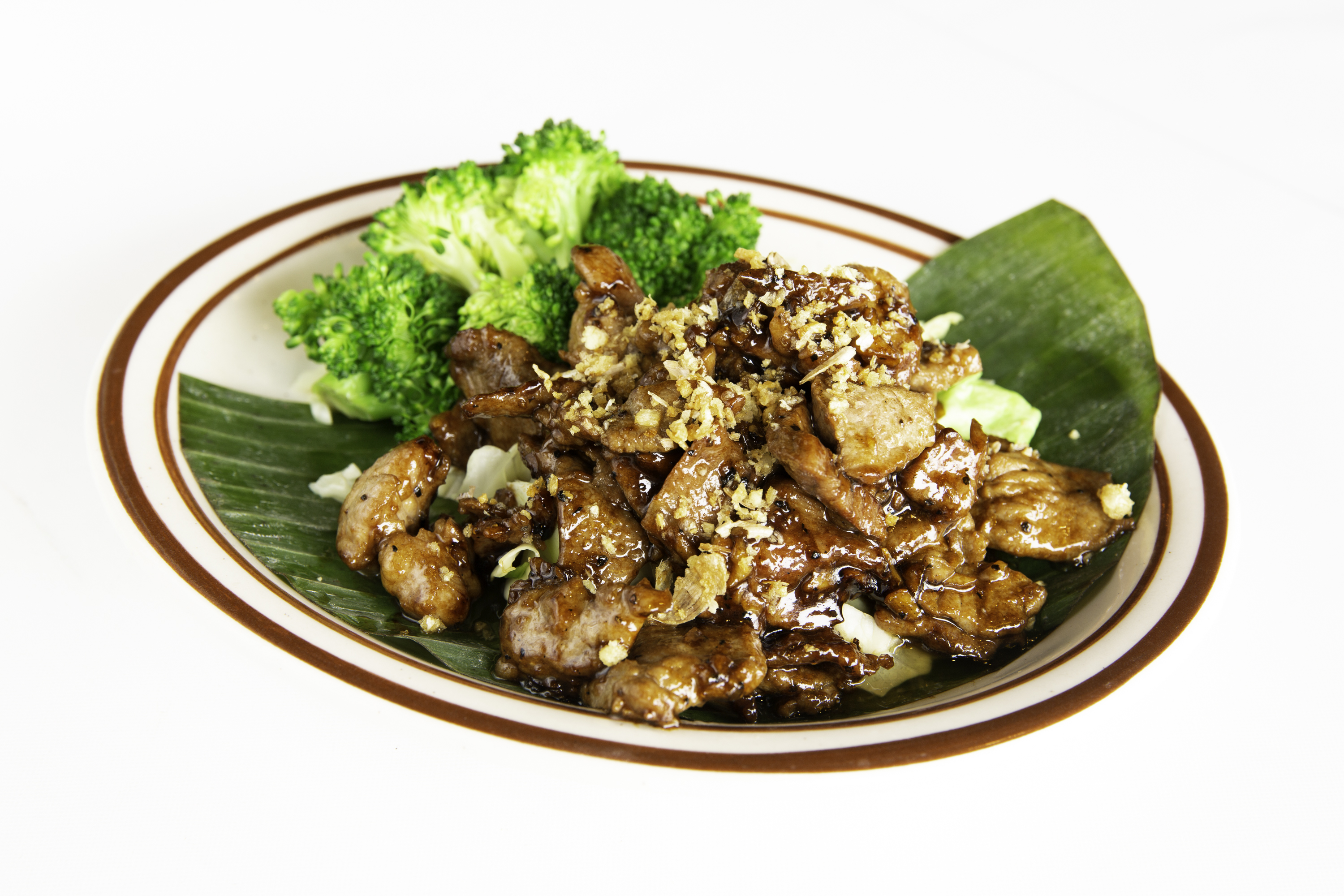 Order Pad Gra Tiem food online from Chao Krung Restaurant store, Los Angeles on bringmethat.com