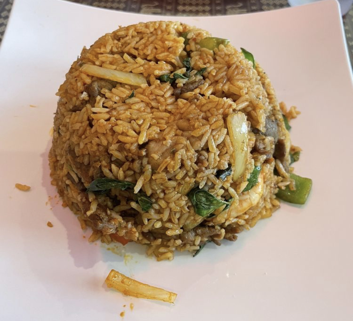 Order Spicy Fried Rice food online from Thai House Restaurant store, Palm Springs on bringmethat.com