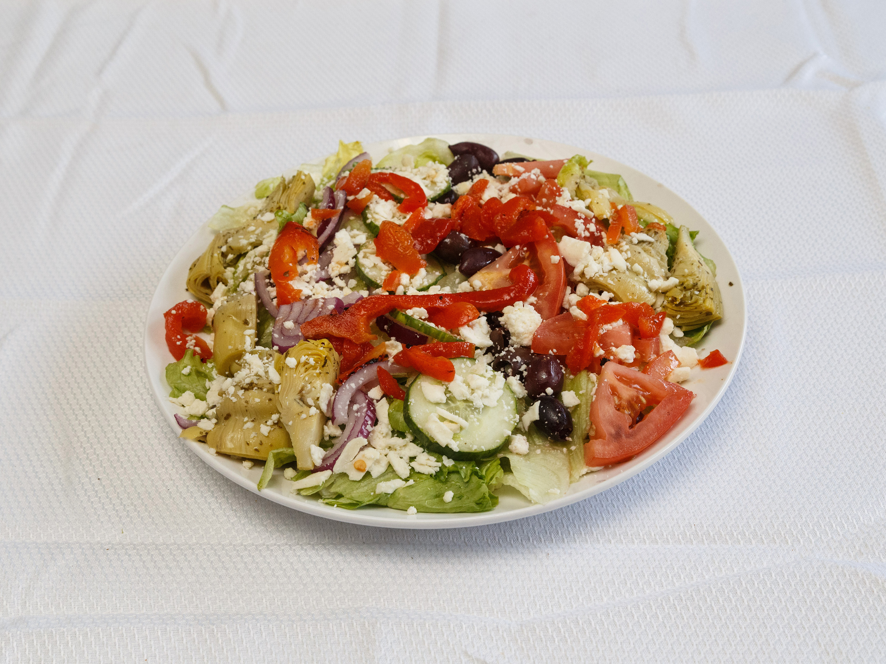 Order Mediterranean Salad food online from Pizza pronto store, Pittsburgh on bringmethat.com