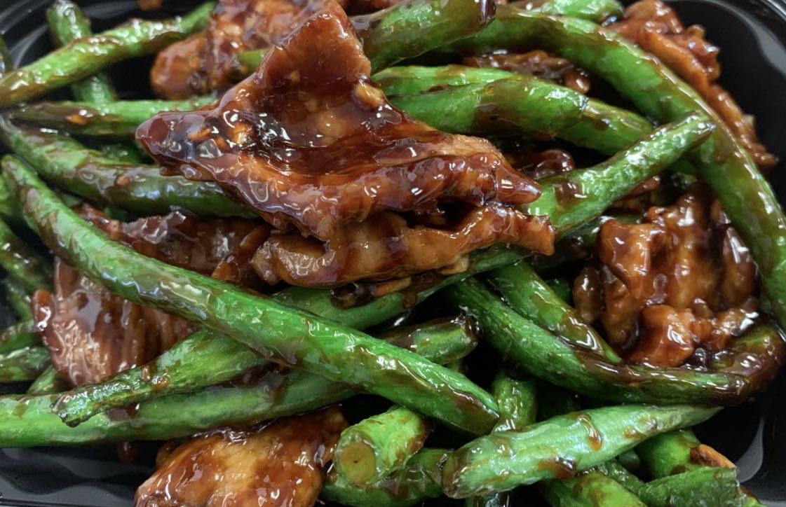Order 16. Beef with String Beans food online from Little Chopsticks store, Mission Viejo on bringmethat.com