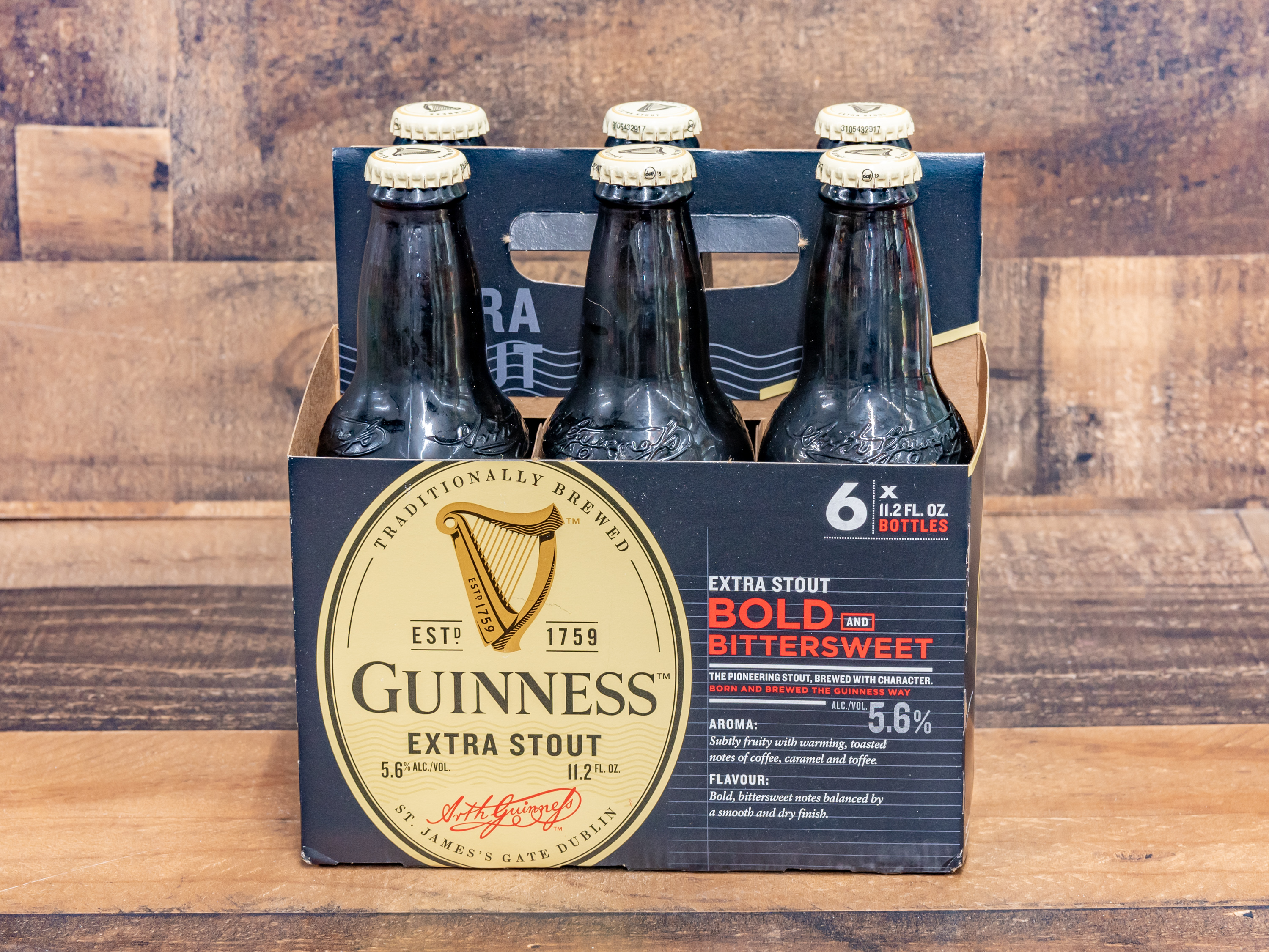 Order Guinness Extra Stout food online from Belvedere Liquor store, Santee on bringmethat.com