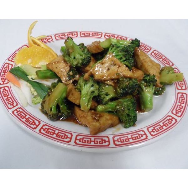 Order 139. Broccoli with Tofu food online from Oriental Express store, Old Forge on bringmethat.com