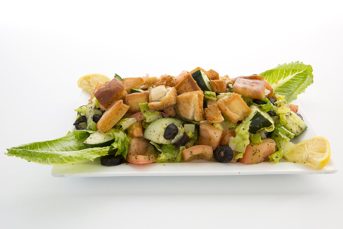 Order Fatoush Salad food online from Falafel Dream store, Chicago on bringmethat.com