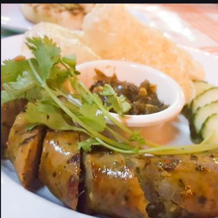 Order Isaan Herbed Pork Sausage food online from Hawker Fare store, San Francisco on bringmethat.com