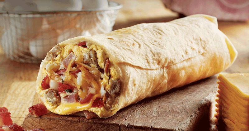 Order Bacon Burrito food online from Side Dishes store, Ann Arbor on bringmethat.com